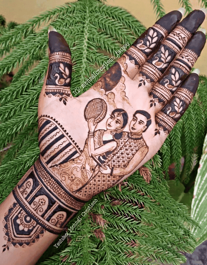 Awesome Adult Henna Design