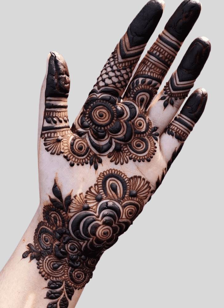 Appealing Afghanistan Henna Design