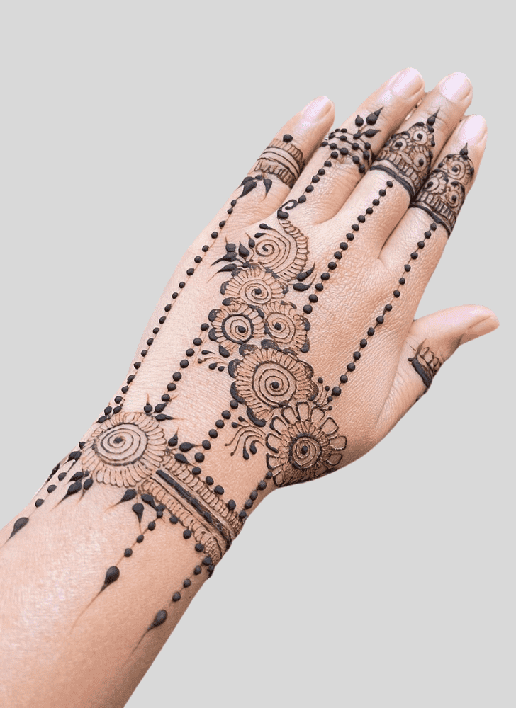 Bewitching Afghanistan Henna Design
