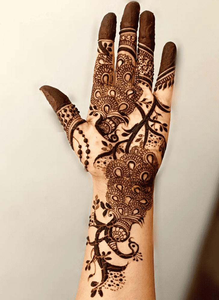Captivating Afghanistan Henna Design