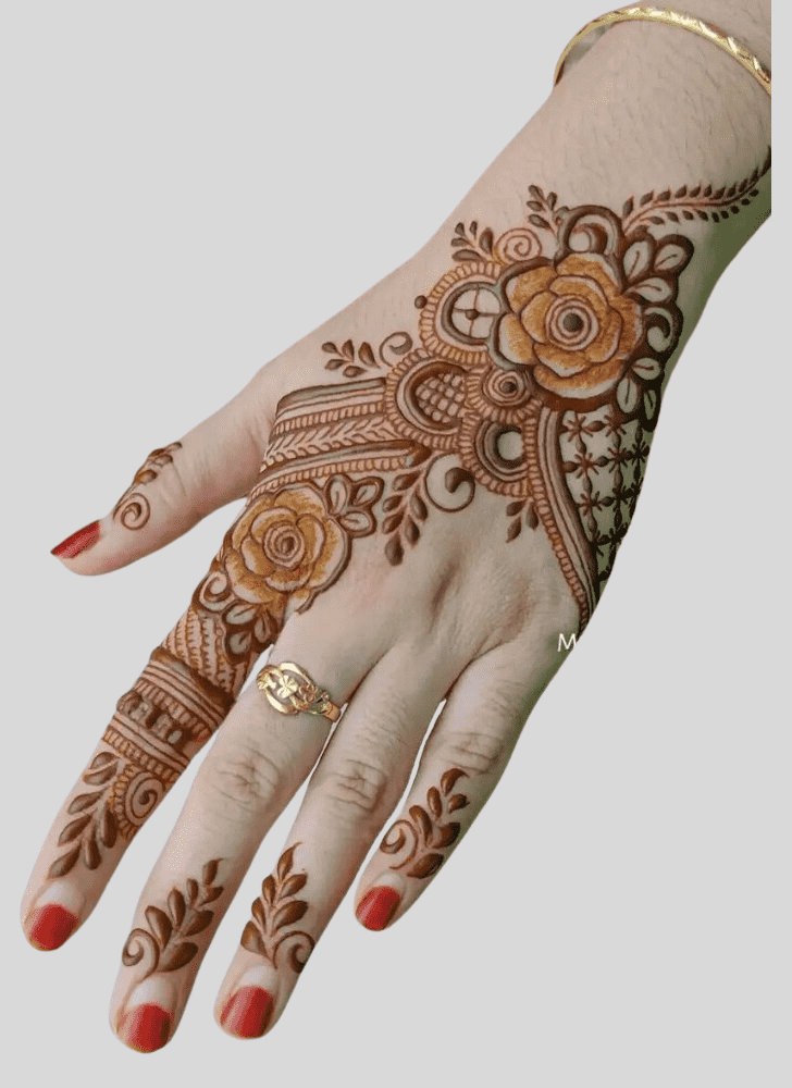 Dazzling Afghanistan Henna Design