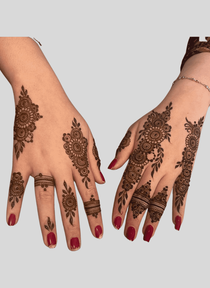 Delightful Afghanistan Henna Design