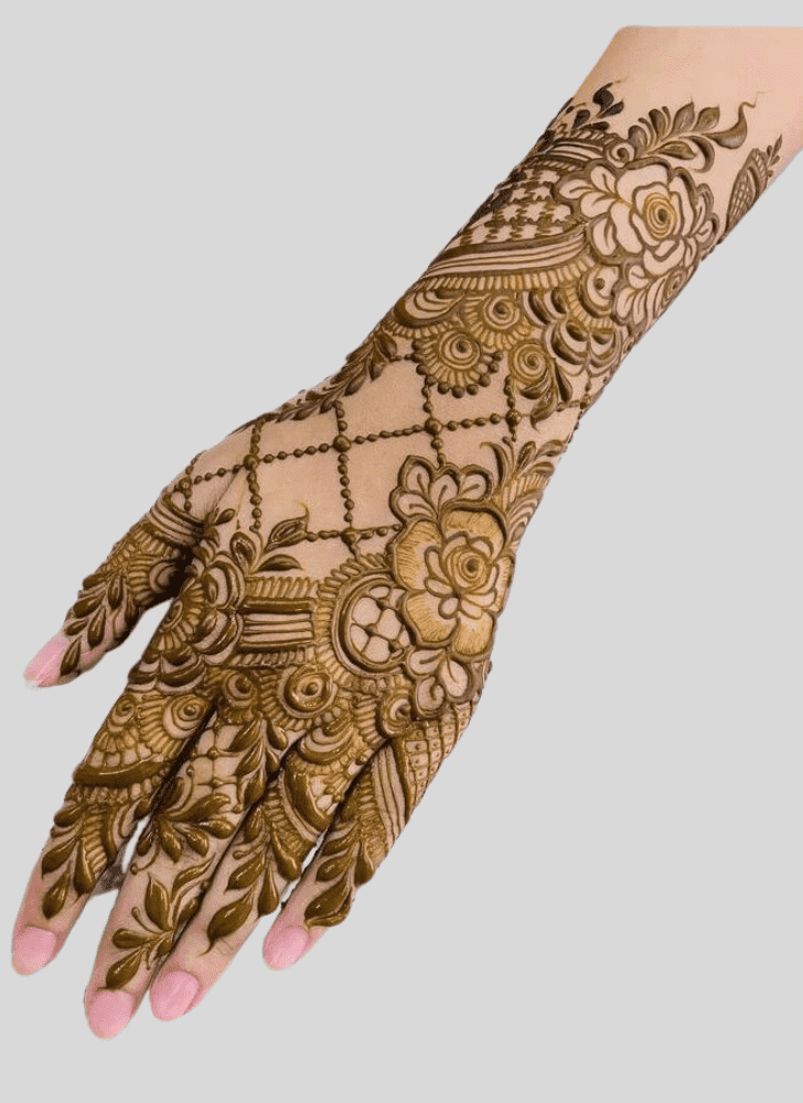 Enthralling Afghanistan Henna Design