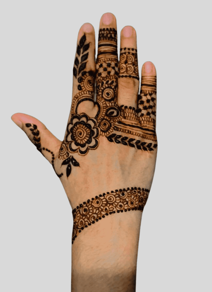 Enticing Afghanistan Henna Design