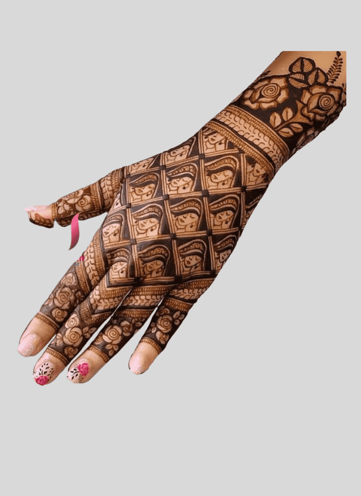 Gorgeous Afghanistan Henna Design