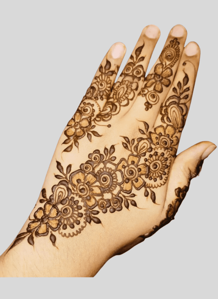 Graceful Afghanistan Henna Design