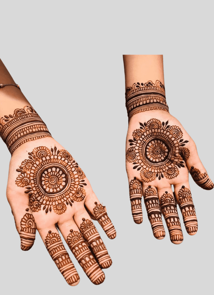 Pretty Afghanistan Henna Design