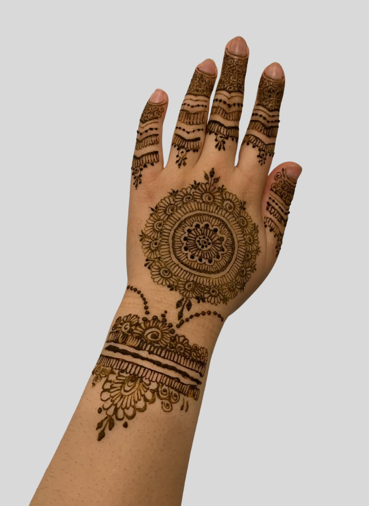 Radiant Afghanistan Henna Design