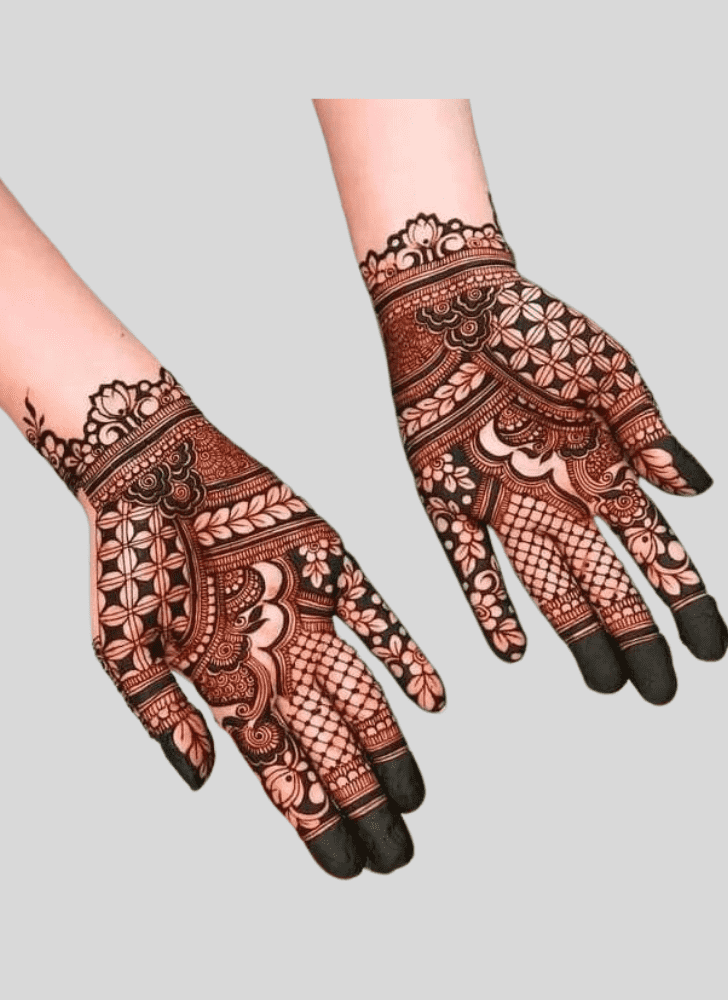Refined Afghanistan Henna Design
