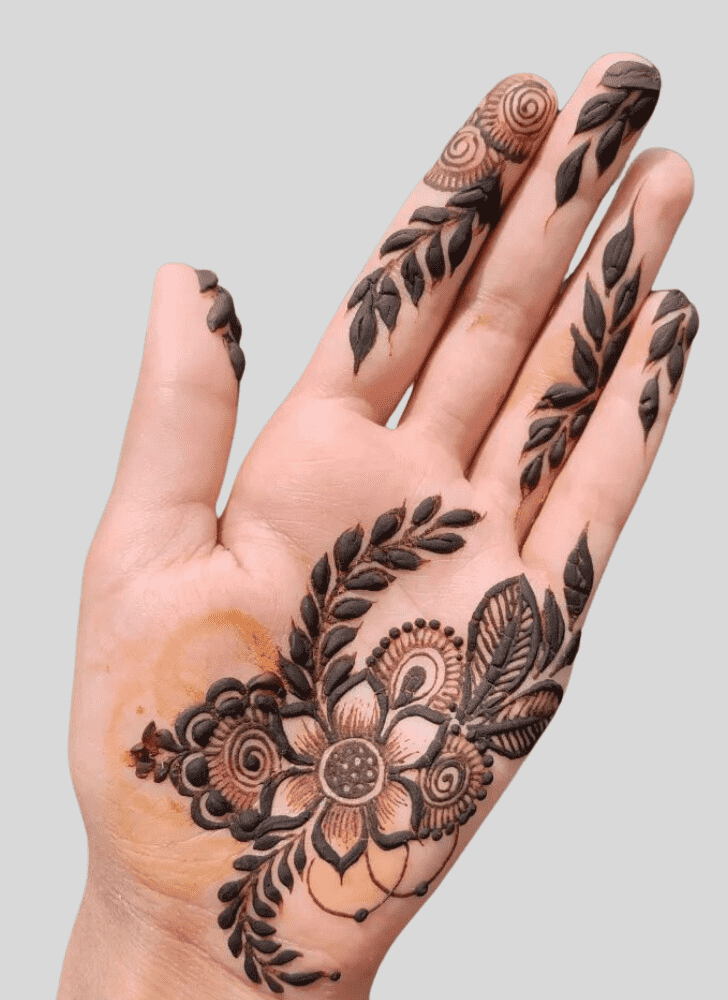Shapely Afghanistan Henna Design