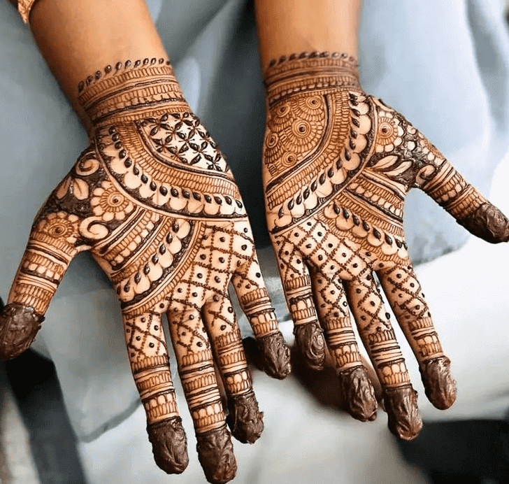 Arm African Henna Design