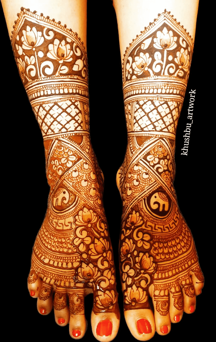 Awesome African Henna Design