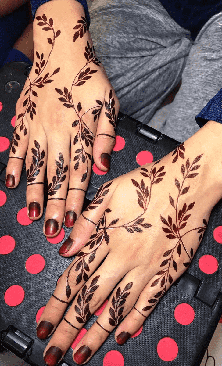Stunning African Henna Design