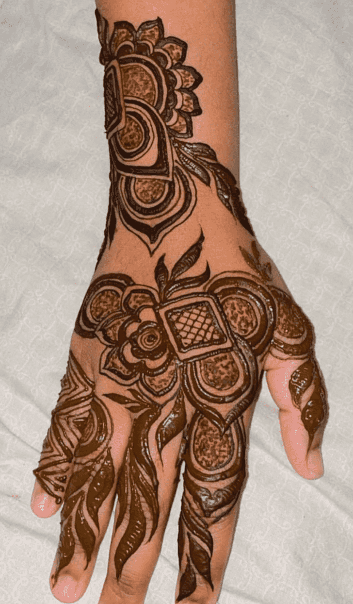 Superb African Henna Design