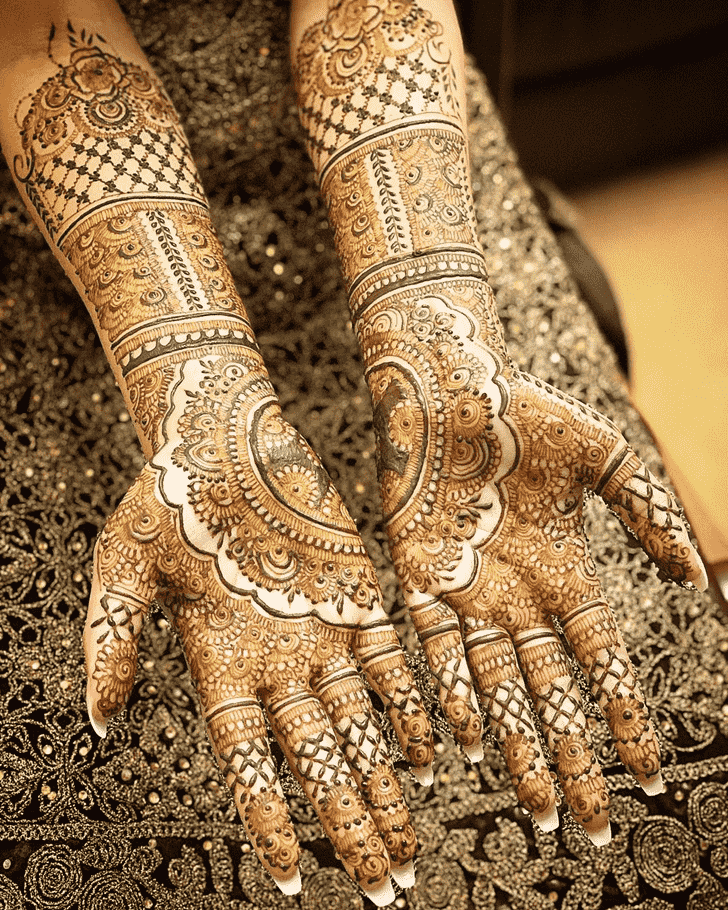 Pretty Agra Henna Design