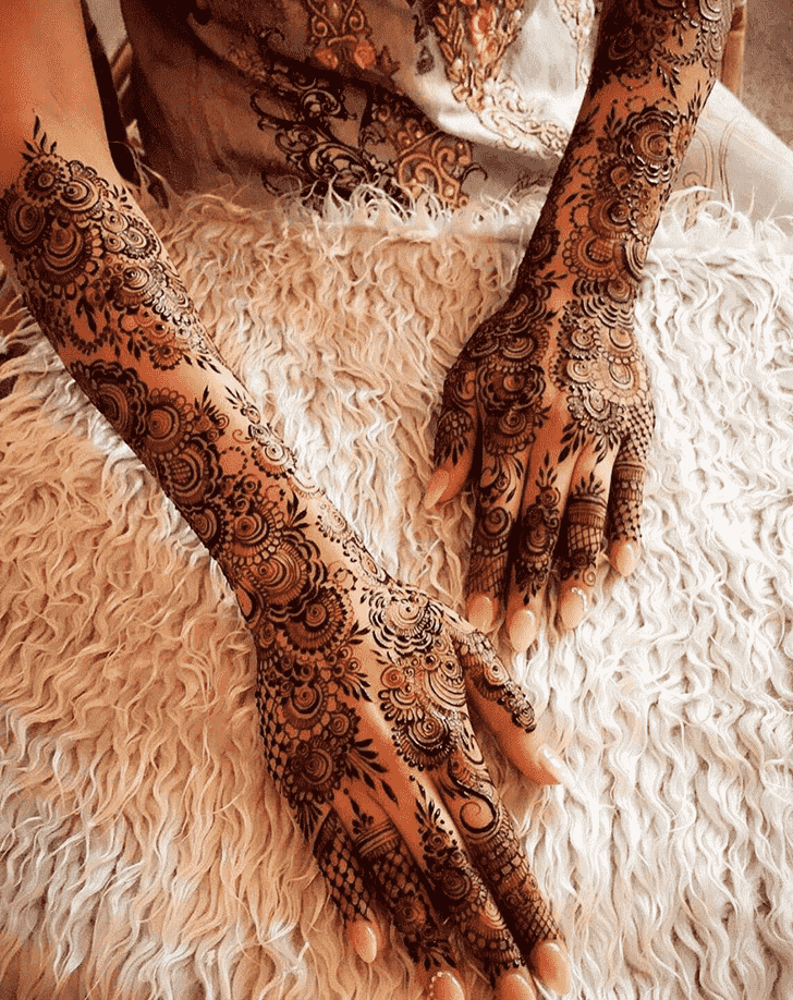 Ravishing Agra Henna Design