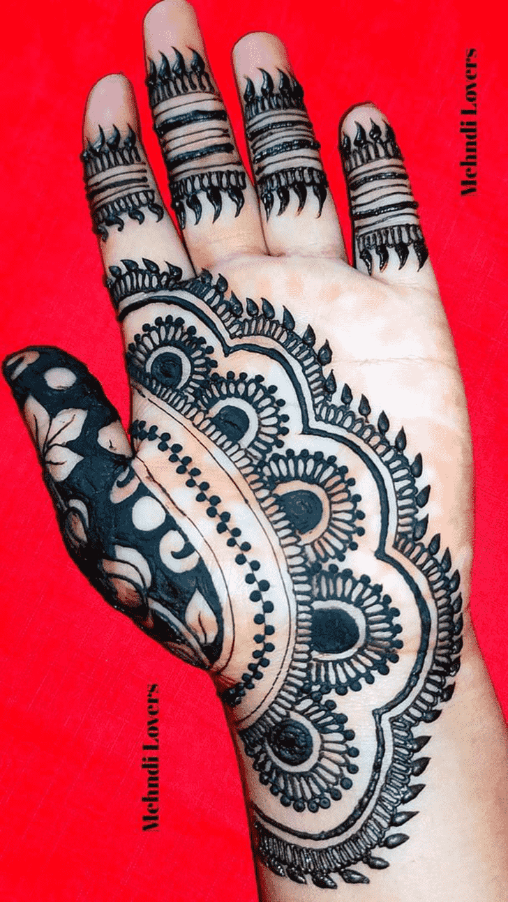 Marvelous Ahmedabad Henna Design