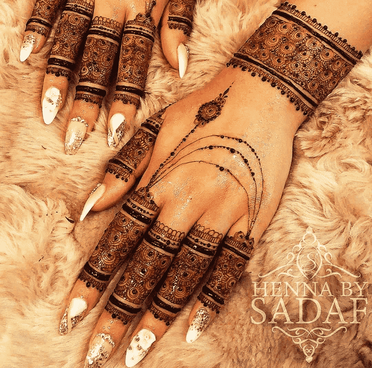 Dazzling Ajman Henna Design
