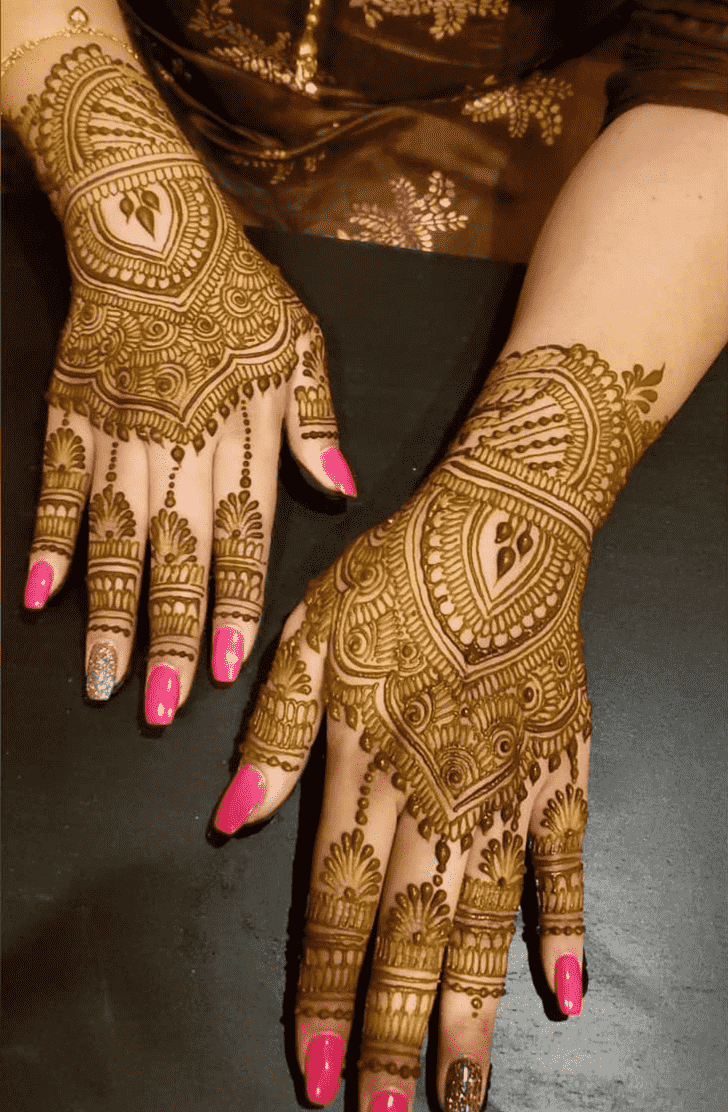 Dazzling Al Ain Henna Design