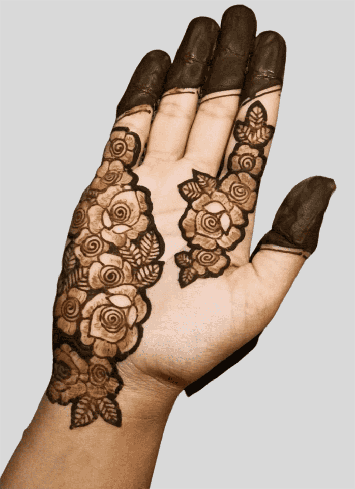 Arm Albania Henna Design