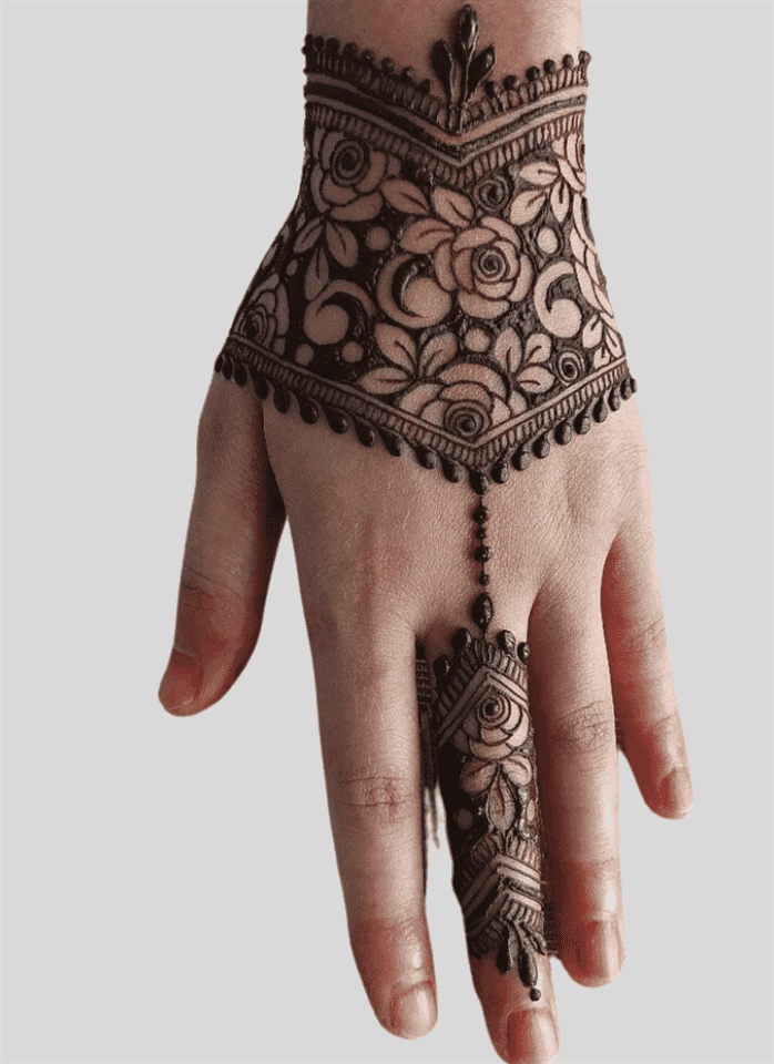 Arm Albania Henna Design