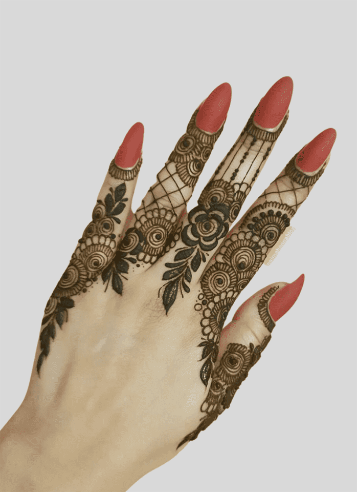 Enticing Albania Henna Design