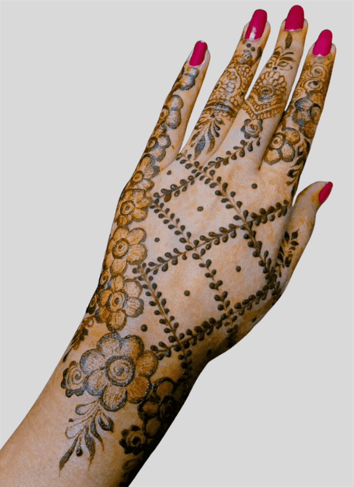 Awesome Albania Henna Design