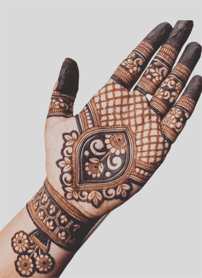 Shapely Albania Henna Design