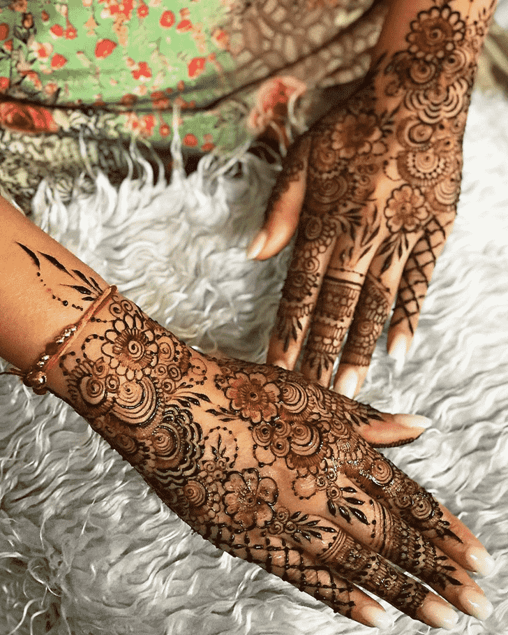 Beauteous Allahabad Henna Design