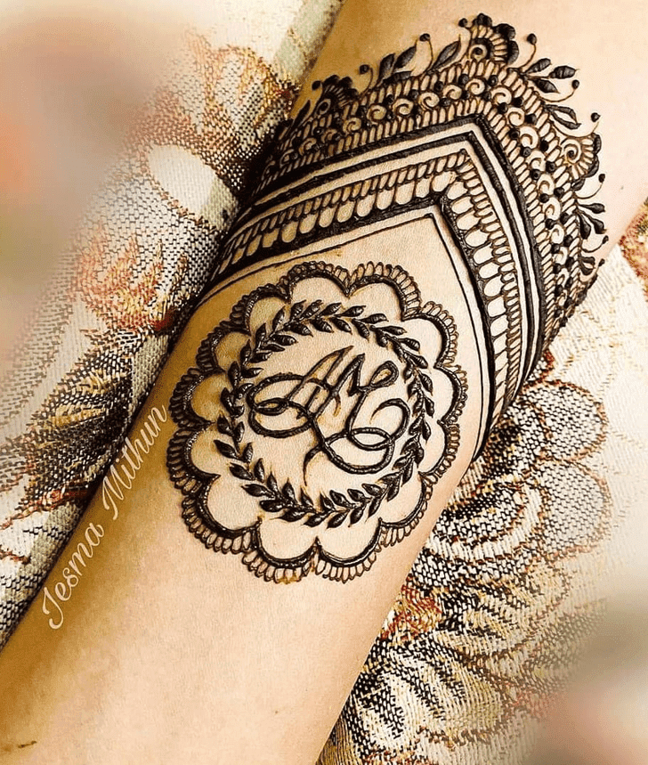 Arm Amalaki Ekadashi Henna Design