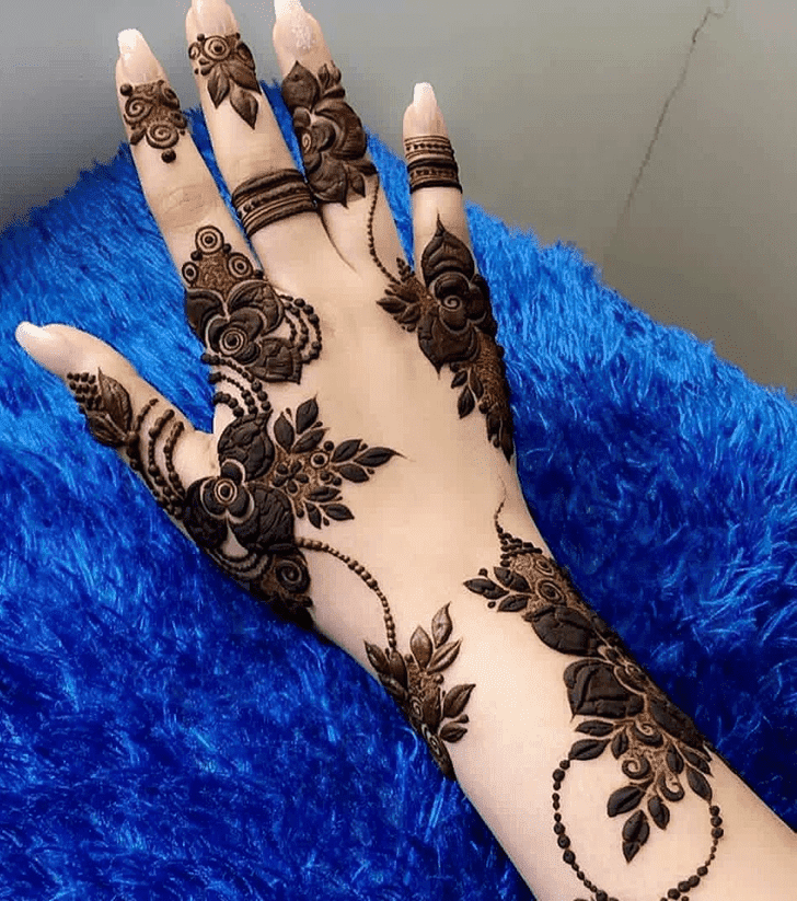 Delightful Amalaki Ekadashi Henna Design