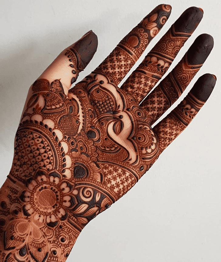 Excellent Amalaki Ekadashi Henna Design