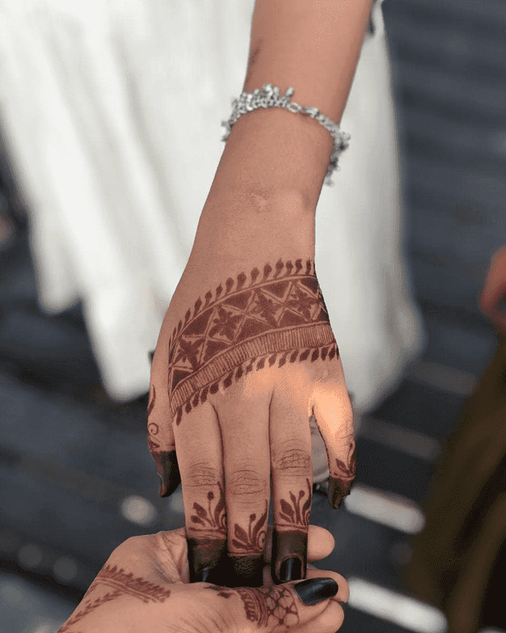 Exquisite Amalaki Ekadashi Henna Design