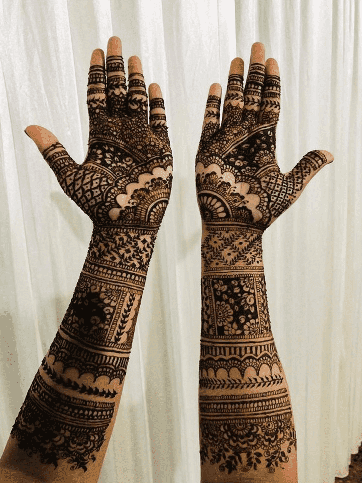 Grand Amalaki Ekadashi Henna Design