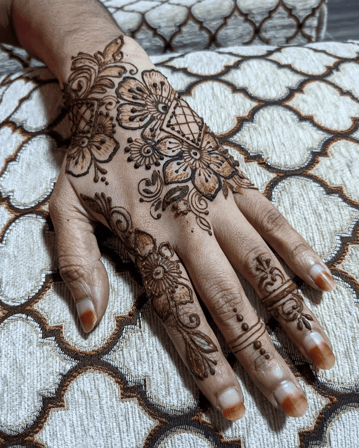 Awesome Amalaki Ekadashi Henna Design