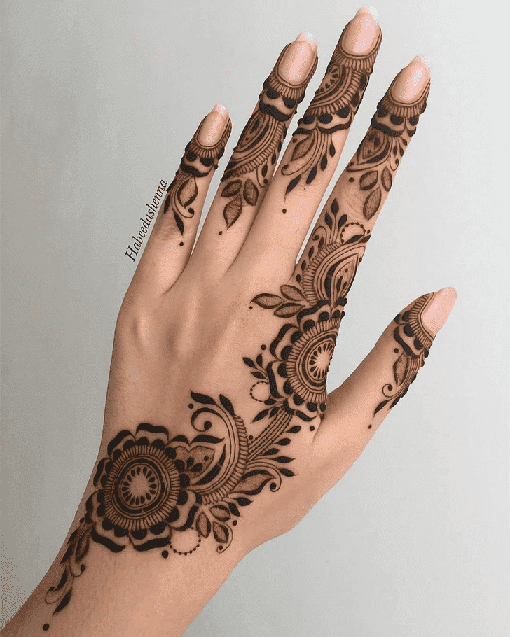 Inviting Amalaki Ekadashi Henna Design