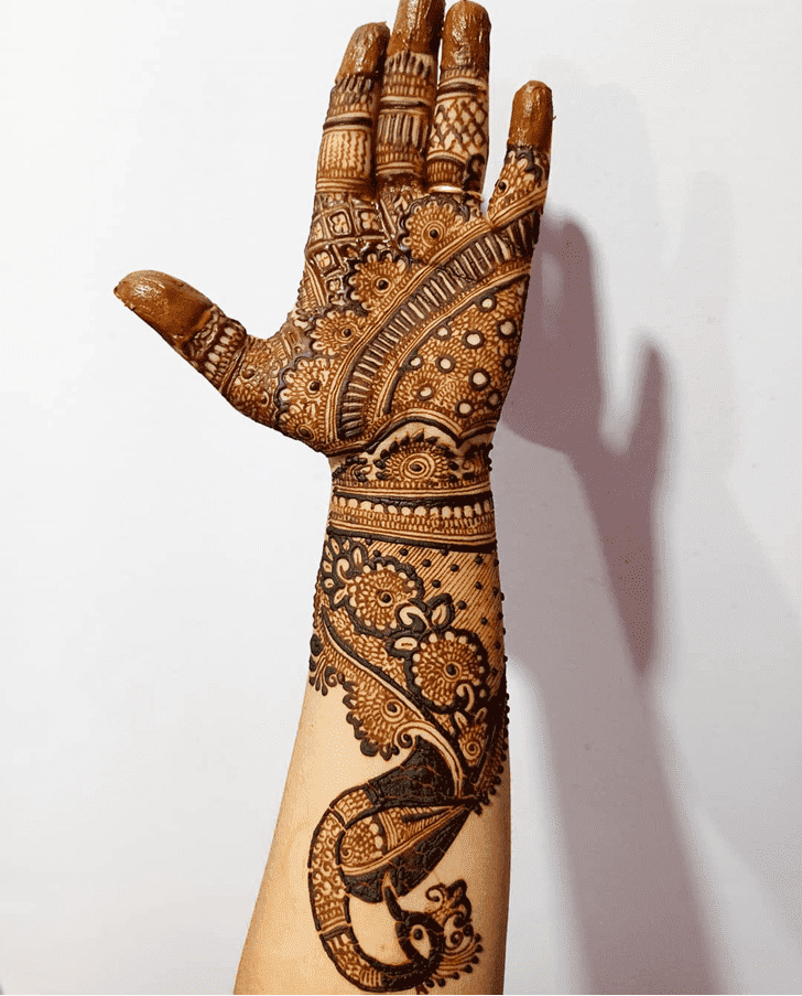Refined Amalaki Ekadashi Henna Design
