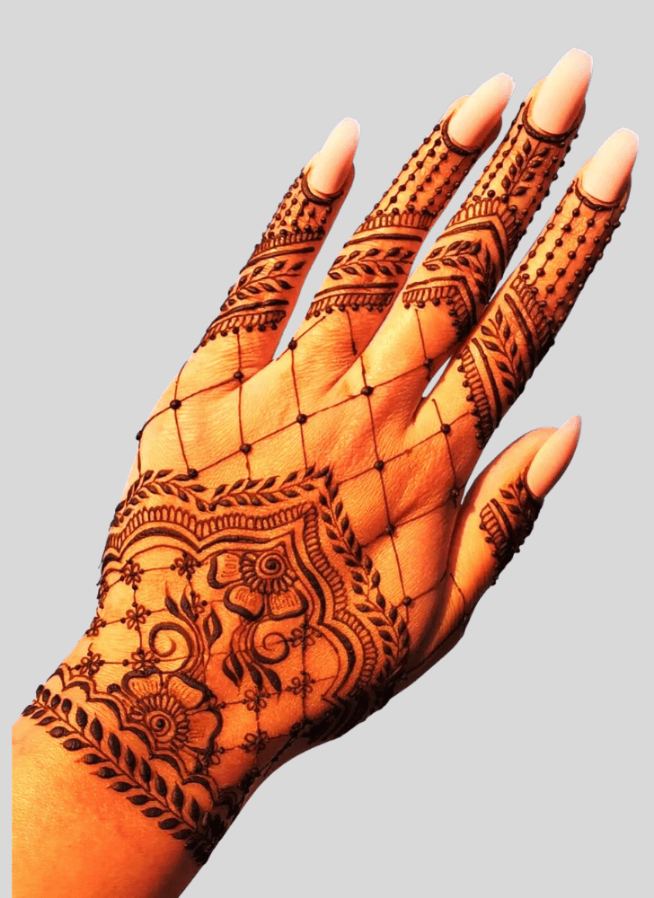 Captivating Amavasya Henna Design