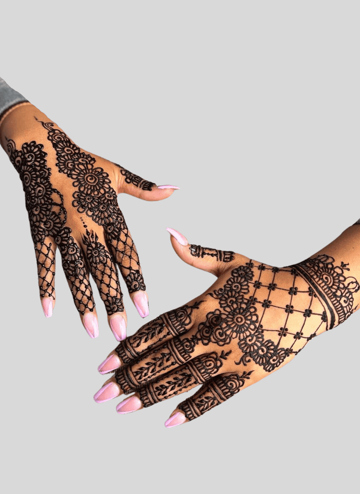 Excellent Amavasya Henna Design