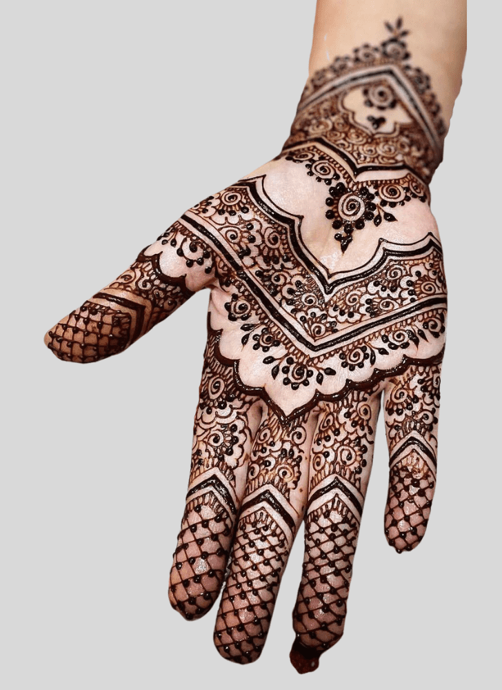 Gorgeous Amavasya Henna Design