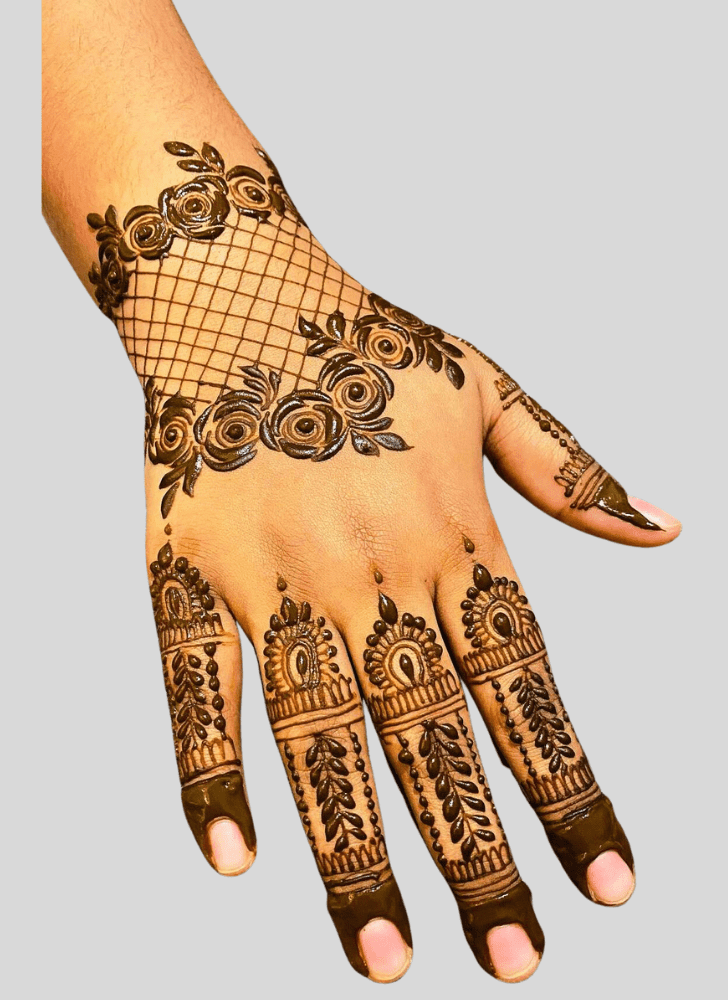 Grand Amavasya Henna Design