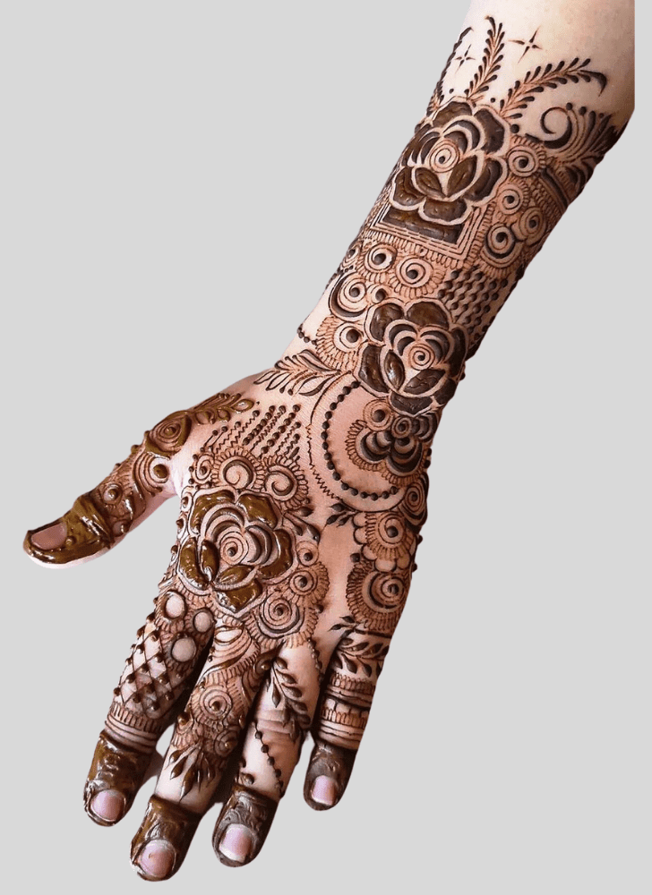 Magnificent Amavasya Henna Design