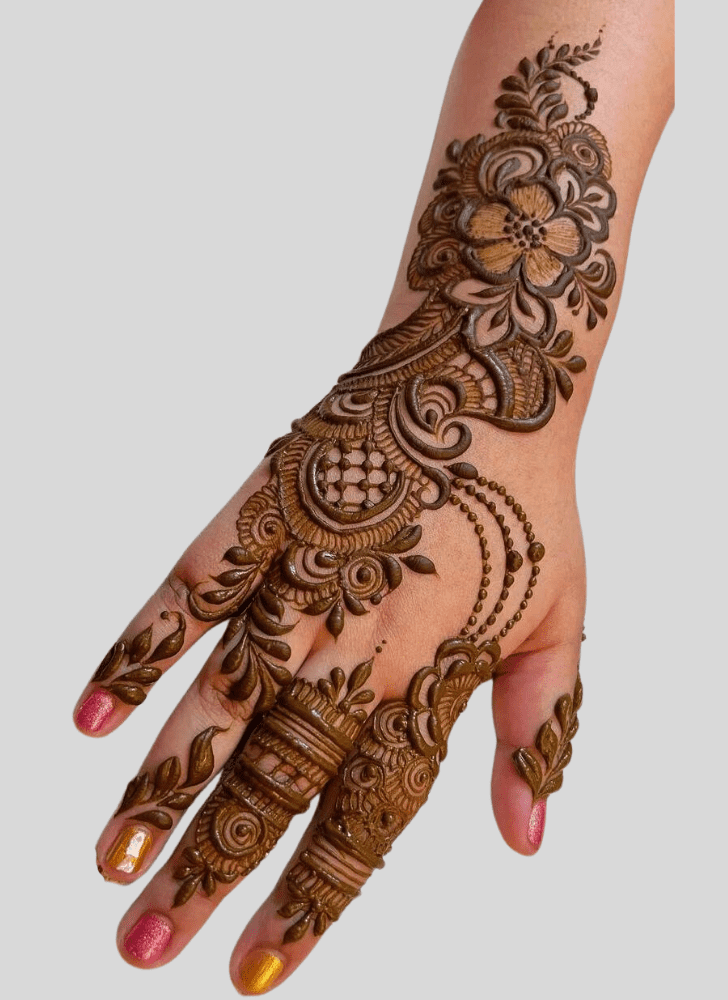 Mesmeric Amavasya Henna Design