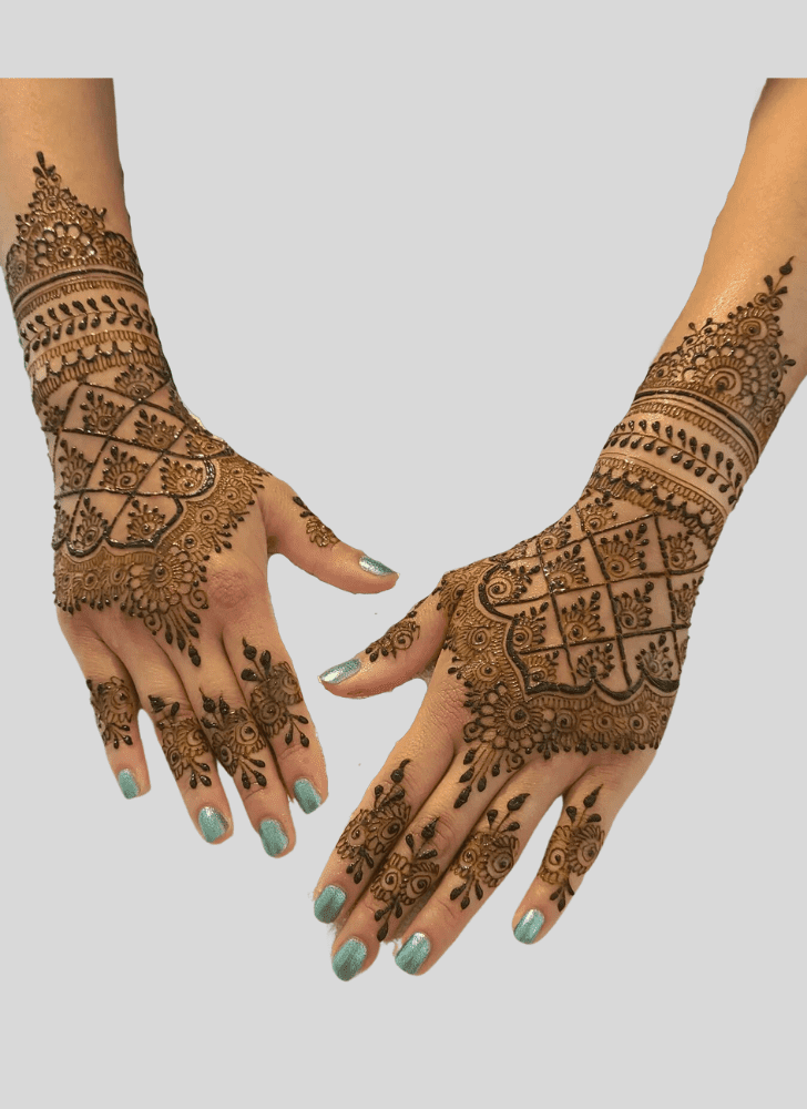 Splendid Amavasya Henna Design