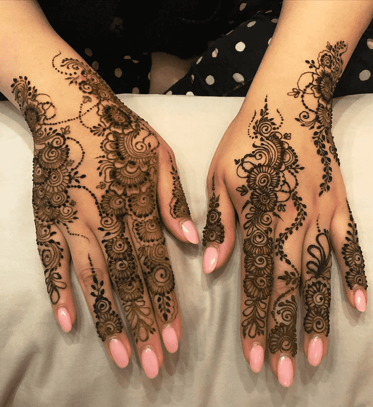Delightful Amazing Henna Design