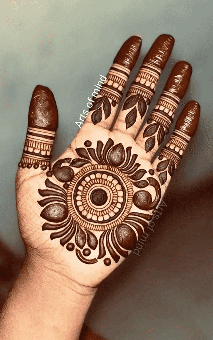 Resplendent Amazing Henna Design