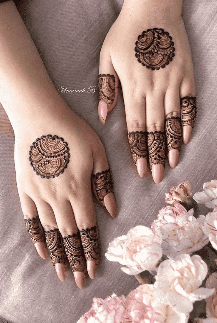 Classy American Henna Design