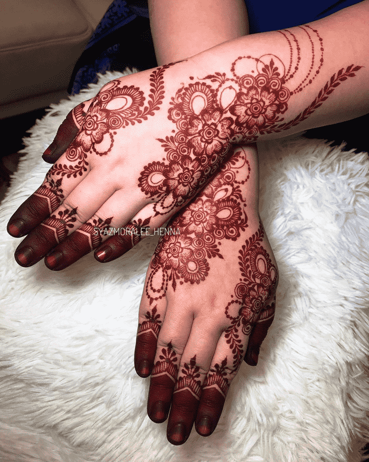 Beauteous Amritsar Henna Design
