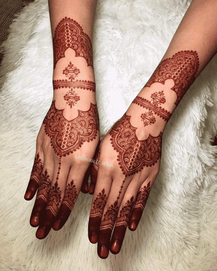Ravishing Amritsar Henna Design
