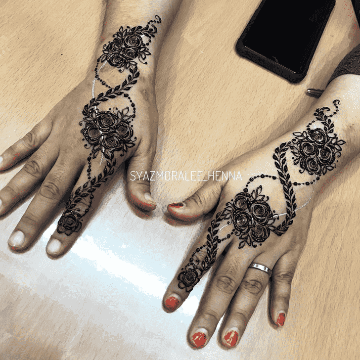 Splendid Amritsar Henna Design